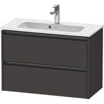Duravit Waschtischunterbau Ketho.2 810x440x390mm graphit supermatt