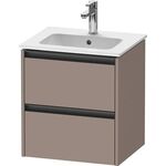 Duravit Waschtischunterbau Ketho.2 510x549x420mm basalt matt