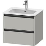 Duravit Waschtischunterbau Ketho.2 610x550x480mm betongrau matt