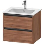 Duravit Waschtischunterbau Ketho.2 610x550x480mm nussbaum natur