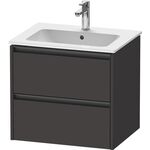 Duravit Waschtischunterbau Ketho.2 610x550x480mm graphit supermatt