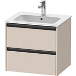 Duravit Waschtischunterbau Ketho.2 610x550x480mm taupe supermatt