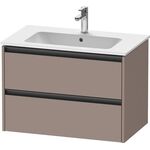 Duravit Waschtischunterbau Ketho.2 810x550x480mm basalt matt