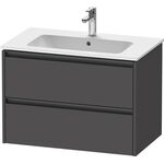 Duravit Waschtischunterbau Ketho.2 810x550x480mm graphit matt