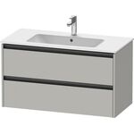 Duravit Waschtischunterbau Ketho.2 1010x550x480mm betongrau matt