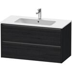 Duravit Waschtischunterbau Ketho.2 1010x550x480mm eiche schwarz