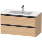 Duravit Waschtischunterbau Ketho.2 1010x550x480mm eiche natur