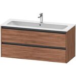 Duravit Waschtischunterbau Ketho.2 1210x550x480mm nussbaum natur
