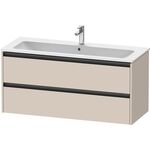 Duravit Waschtischunterbau Ketho.2 1210x550x480mm taupe supermatt