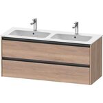 Duravit Waschtischunterbau Ketho.2 1280x550x480mm eiche natur