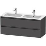 Duravit Waschtischunterbau Ketho.2 1280x550x480mm graphit matt
