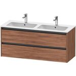 Duravit Waschtischunterbau Ketho.2 1280x550x480mm nussbaum natur