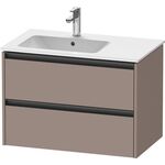 Duravit Waschtischunterbau Ketho.2 810x549x480mm basalt matt