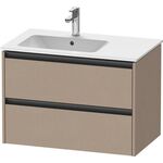 Duravit Waschtischunterbau Ketho.2 810x549x480mm leinen