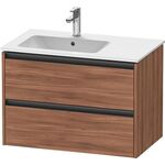 Duravit Waschtischunterbau Ketho.2 810x549x480mm nussbaum natur