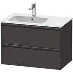 Duravit Waschtischunterbau Ketho.2 810x549x480mm graphit supermatt