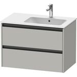 Duravit Waschtischunterbau Ketho.2 810x549x480mm betongrau matt