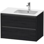 Duravit Waschtischunterbau Ketho.2 810x549x480mm eiche schwarz
