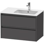 Duravit Waschtischunterbau Ketho.2 810x549x480mm graphit matt