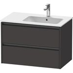 Duravit Waschtischunterbau Ketho.2 810x549x480mm graphit supermatt