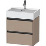 Duravit Waschtischunterbau Ketho.2 584x549x390mm leinen
