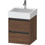 Duravit Waschtischunterbau Ketho.2 484x549x460mm nussbaum dunkel
