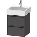 Duravit Waschtischunterbau Ketho.2 484x549x460mm graphit matt