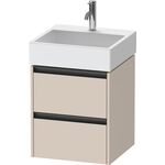 Duravit Waschtischunterbau Ketho.2 484x549x460mm taupe supermatt