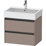 Duravit Waschtischunterbau Ketho.2 684x549x460mm basalt matt