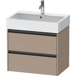 Duravit Waschtischunterbau Ketho.2 684x549x460mm leinen