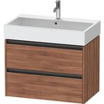 Duravit Waschtischunterbau Ketho.2 784x549x460mm nussbaum natur