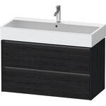 Duravit Waschtischunterbau Ketho.2 984x549x460mm eiche schwarz