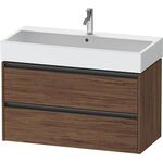 Duravit Waschtischunterbau Ketho.2 984x549x460mm nussbaum dunkel