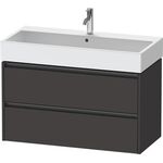 Duravit Waschtischunterbau Ketho.2 984x549x460mm graphit supermatt