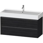 Duravit Waschtischunterbau Ketho.2 1184x549x460mm eiche schwarz