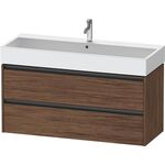Duravit Waschtischunterbau Ketho.2 1184x549x460mm nussbaum dunkel