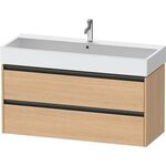 Duravit Waschtischunterbau Ketho.2 1184x549x460mm eiche natur