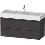 Duravit Waschtischunterbau Ketho.2 1184x549x460mm graphit supermatt