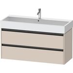 Duravit Waschtischunterbau Ketho.2 1184x549x460mm taupe supermatt