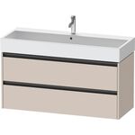 Duravit Waschtischunterbau Ketho.2 1184x549x460mm taupe matt