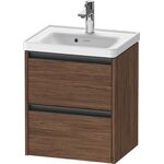 Duravit Waschtischunterbau Ketho.2 484x549x375mm nussbaum dunkel