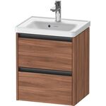 Duravit Waschtischunterbau Ketho.2 484x549x375mm nussbaum natur
