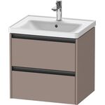 Duravit Waschtischunterbau Ketho.2 584x549x455mm basalt matt