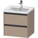 Duravit Waschtischunterbau Ketho.2 584x549x455mm leinen