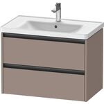 Duravit Waschtischunterbau Ketho.2 784x549x455mm basalt matt