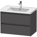 Duravit Waschtischunterbau Ketho.2 784x549x455mm graphit matt