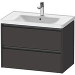 Duravit Waschtischunterbau Ketho.2 784x549x455mm graphit supermatt