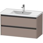 Duravit Waschtischunterbau Ketho.2 984x549x455mm basalt matt