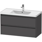 Duravit Waschtischunterbau Ketho.2 984x549x455mm graphit matt