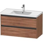 Duravit Waschtischunterbau Ketho.2 984x549x455mm nussbaum natur